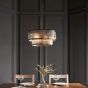 Ridgano 5 Pendant Light Antique Brass by Gallary Living | Style Our Home