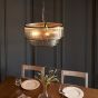 Ridgano 5 Pendant Light Antique Brass