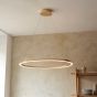 Statano 1 Pendant Light French Gold Finish