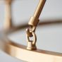 Chestano 3 Pendant Light Fitting Aged Brass