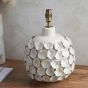 Borellano Table Lamp Base Ivory Crackle Glaze by Gallary Living | Style Our Home