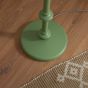 Carnabano Floor Lamp Base Satin Cotswold Green