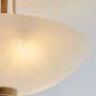 Wellesano 3 Ceiling Light Brushed Aged Brass