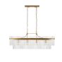 Mariettano 4 Pendant Light Antique Brass