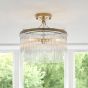 Mariettano 3 Ceiling Light Antique Brass by Gallary Living | Style Our Home