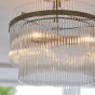 Mariettano 3 Ceiling Light Antique Brass