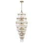 Mariettano Grand 21 Pendant Light Antique Brass