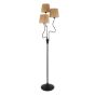 Wrigglano 3 Floor Lamp Matt Black