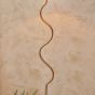 Wrigglano 1 Floor Lamp Brushed Aged Brass