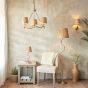 Wrigglano 1 Floor Lamp Brushed Aged Brass