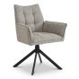 Halcyora Swivel Dining Chair (2pk) by Shankar | Style Our Home