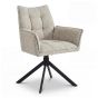 Halcyora Swivel Dining Chair (2pk) by Shankar | Style Our Home
