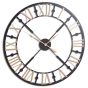 Black And Gold Skeleton Clock by Hill Interiors | Style Our Home