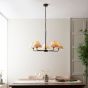 Lillano 5 Pendant Light Matt Black by Gallary Living | Style Our Home
