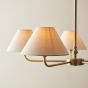 Lillano 5 Pendant Light Antique Brass
