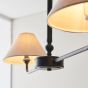 Lillano 2 Pendant Light Matt Black