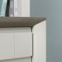 Bergen Grey Washed Oak & Soft Grey Desk - Style Our Home