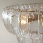 Montrosano 6 Pendant Light Brushed Aged Brass