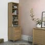 Bergen Oak Narrow Top Unit - Style Our Home
