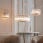Valentano 3 Pendant Light Brushed Aged Brass
