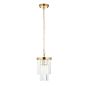 Conastano 1 Pendant Light Brushed Aged Brass