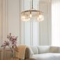 Karinano 5 Pendant Light Brushed Aged Brass by Gallary Living | Style Our Home