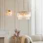 Karinano Wall Light Brushed Aged Brass