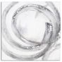 Galaxy Silver And Grey Hand Painted Canvas by Hill Interiors | Style Our Home  