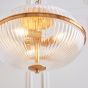 Somersano 3 Pendant Light Vintage Brass