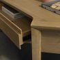 Bergen Oak Corner Desk