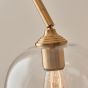 Ashcrano Floor Light Brushed Aged Brass