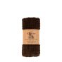 Winsono Flannel Throw Chocolate
