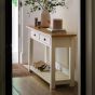 Etaro 2 Drawer Console White by Gallery Living | Style Our Home