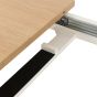 Etaro Ext Dining Table White