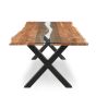 Live Edge Collection Large River Dining Table