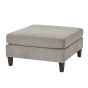 Vesper Taupe Ottoman Foot Stool by Hill Interiors | Style Our Home  
