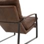 Fabaro Lounger Brown Leather