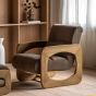 Marcello Armchair Verona Sepia by Gallery Living | Style Our Home