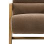 Marcello Armchair Verona Sepia