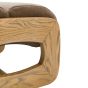 Marcello Footstool Verona Sepia