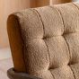 Humberto Armchair Ochre Faux Sheepskin