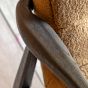 Humberto Armchair Ochre Faux Sheepskin