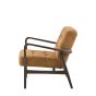 Humberto Armchair Ochre Faux Sheepskin