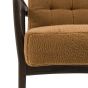 Humberto Armchair Ochre Faux Sheepskin