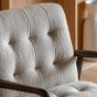 Humberto Armchair Cream Faux Sheepskin