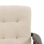 Humberto Armchair Cream Faux Sheepskin