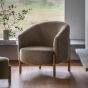 Tindaro Armchair Alaska Khaki by Gallery Living | Style Our Home