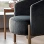 Tindaro Armchair Alaska Graphite