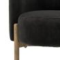 Tindaro Armchair Alaska Graphite
