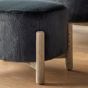 Tindaro Footstool Alaska Graphite